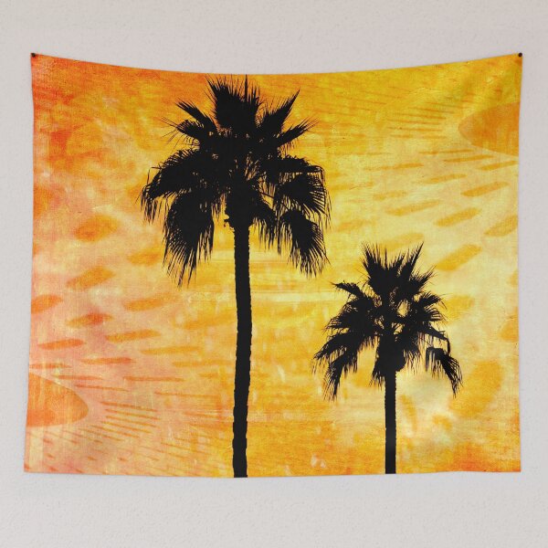 Item preview, Golden Desert Palms designed and sold by Elisabeth Lucas.