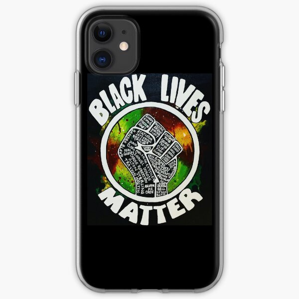 black lives matter iPhone Soft Case