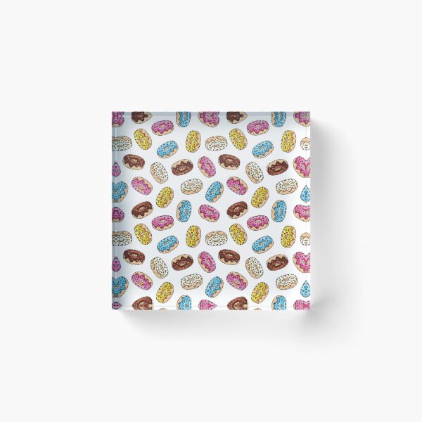 Item preview, Donuts Dohnuts Doughnuts Pink Green Yellow Purple Sprinkles Simpsons designed and sold by Draculaura2009.