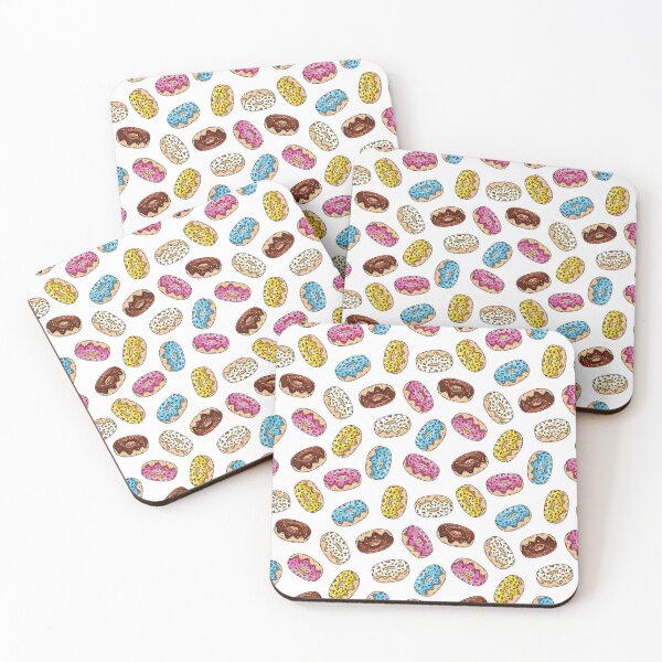 Item preview, Donuts Dohnuts Doughnuts Pink Green Yellow Purple Sprinkles Simpsons designed and sold by Draculaura2009.