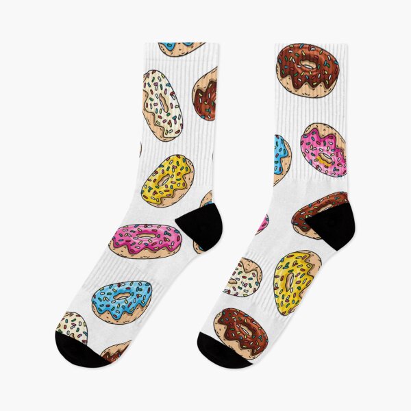 Item preview, Donuts Dohnuts Doughnuts Pink Green Yellow Purple Sprinkles Simpsons designed and sold by Draculaura2009.
