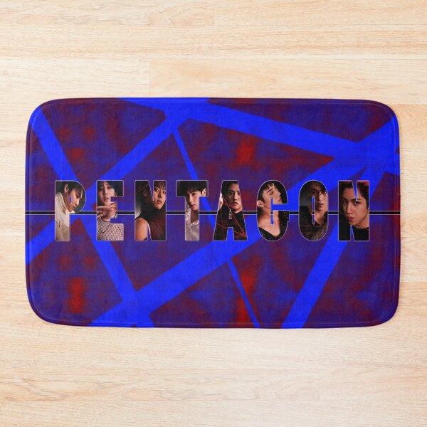Item preview, Pentagon red and blue designed and sold by LeighsDesign.