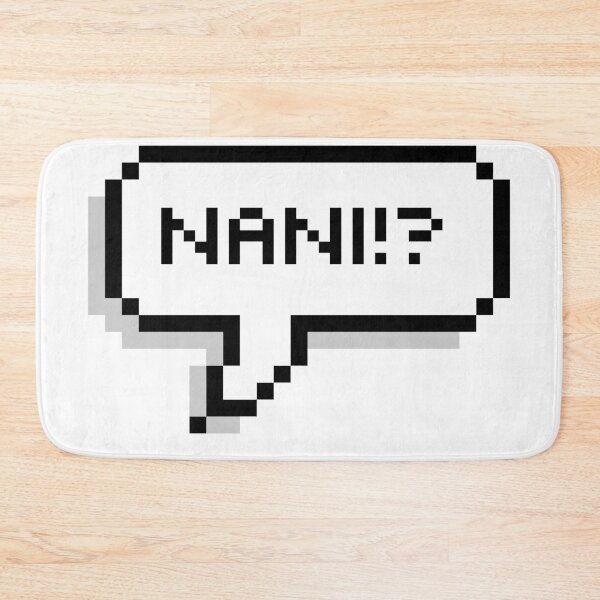 Item preview, Nani!? Pixel Speech Bubble designed and sold by Lemon  Merch.