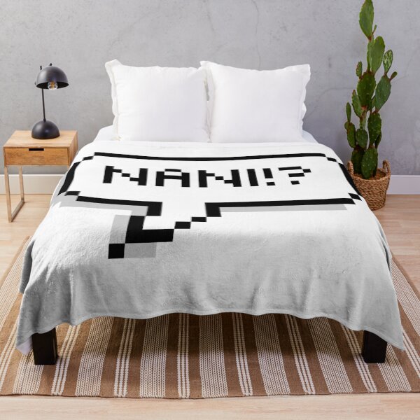 Artikelvorschau, Nani!? Pixel-Sprechblase entworfen und verkauft von Lemon Merch.