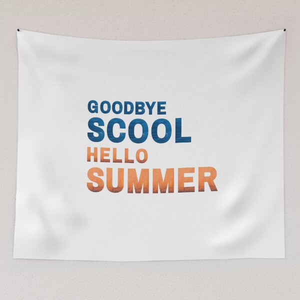 Item preview, Goodbye School Hello Summer designed and sold by B3N-arts.