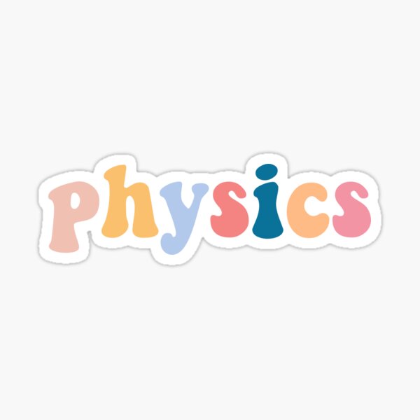 physics Sticker