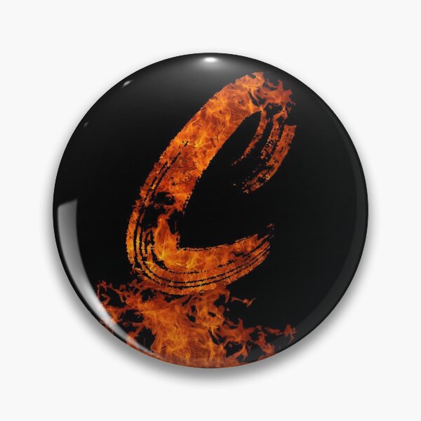 Item preview, Burning on Fire Letter C designed and sold by hatimelhag.