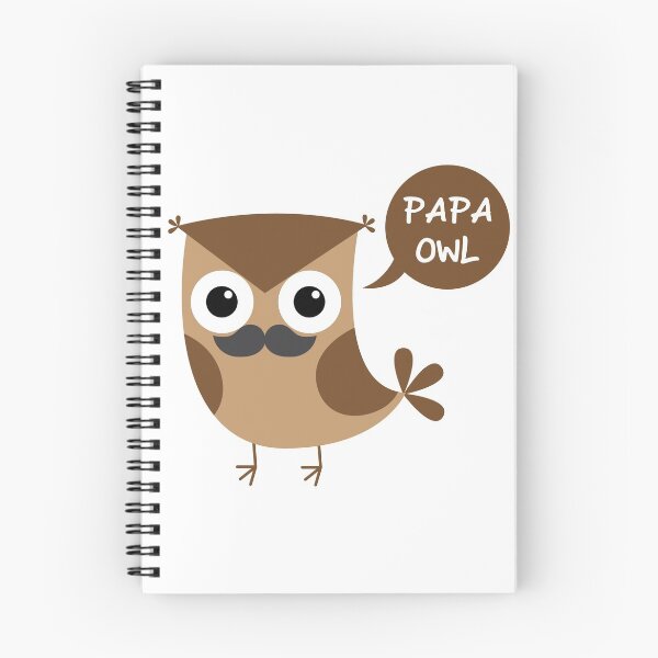 Artikelvorschau, PAPAOWL Eulenfamilienentwurf für, die Eule lieben. entworfen und verkauft von maipadpro.