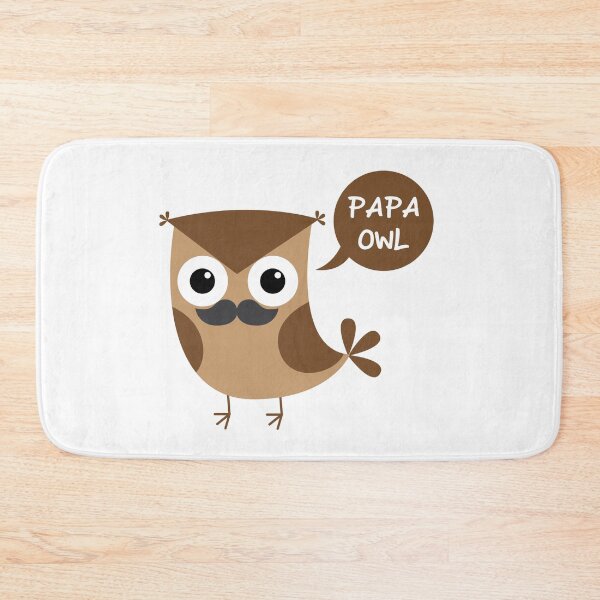 Artikelvorschau, PAPAOWL Eulenfamilienentwurf für, die Eule lieben. entworfen und verkauft von maipadpro.