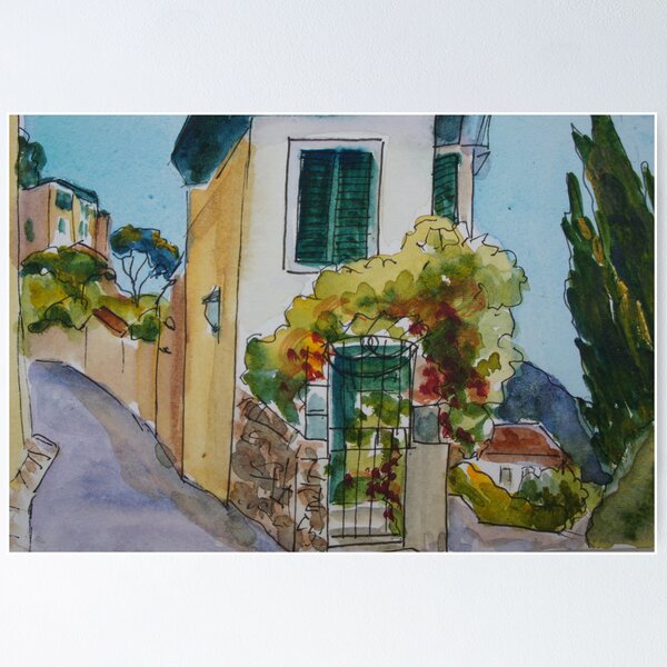 Item preview, Postcard from Fiesole, Italy designed and sold by Bonnyview Studio.
