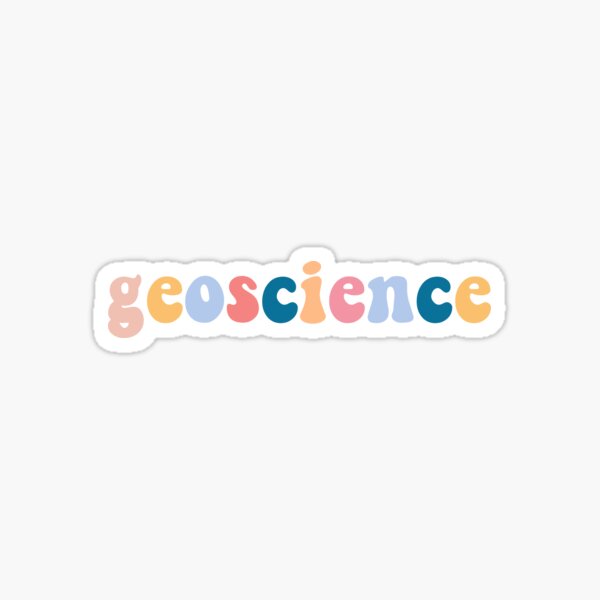geoscience Sticker