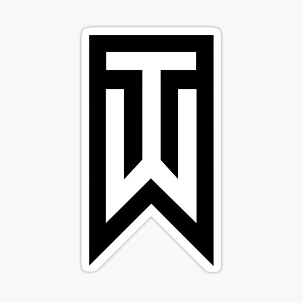 Tiger Woods Sticker