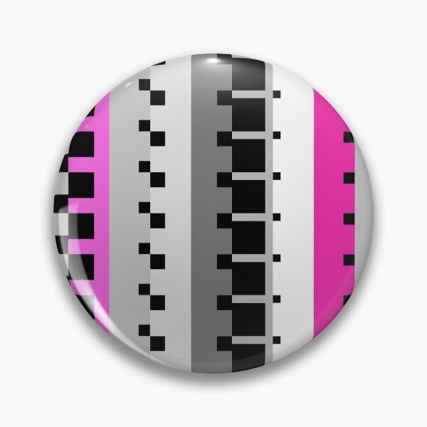 Item preview, Candystripe - Hot Pink Black Grey and White Stripes Pattern designed and sold by Pam Blackstone.