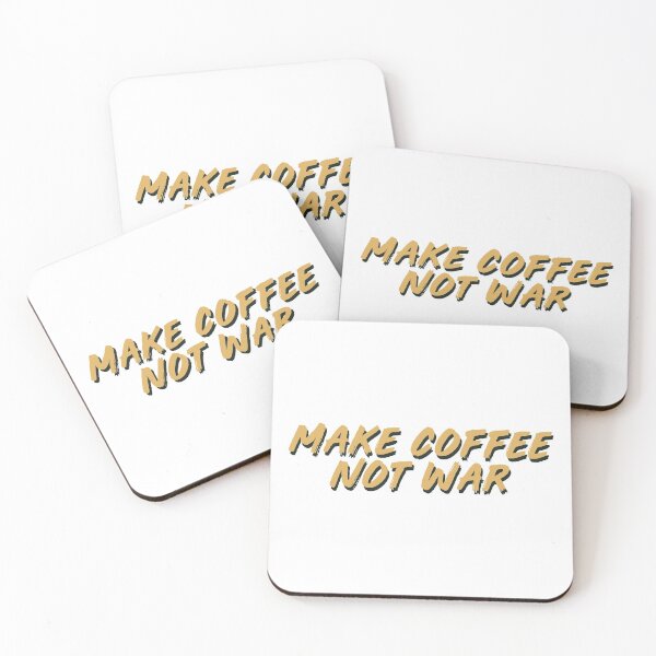 Item preview, Make Coffee Not War | Barista  designed and sold by ianths.