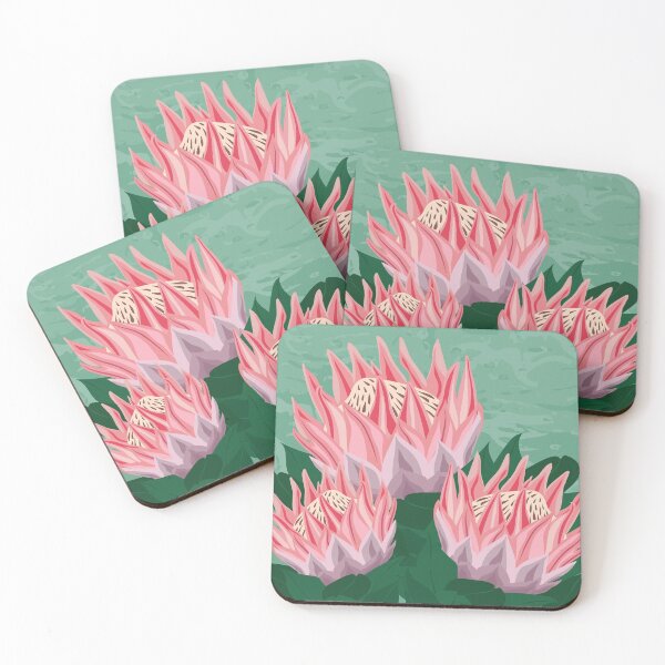 Item preview, Protea Flower Garden designed and sold by BrionyCreative.