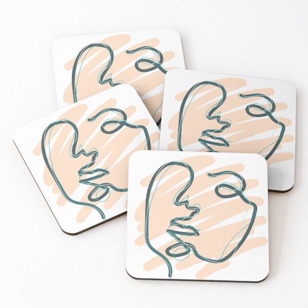 Item preview, Face Outline Sticker designed and sold by Sam McNeal.