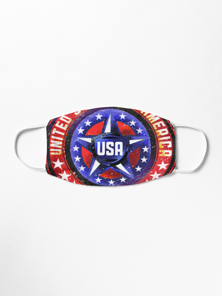 Alternate view of USA Round Star Mask