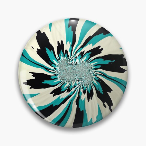 Item preview, Starburst Teal Cream Black Abstract Art Color Explosion designed and sold by Pam Blackstone.