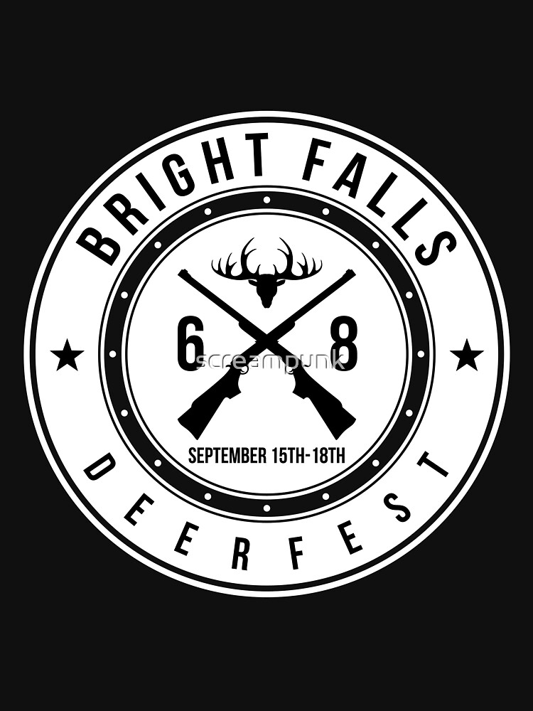 "Bright Falls Deerfest Inspired By Alan Wake Deer Fest" Tshirt for