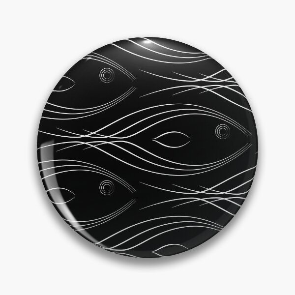 Item preview, Quiet Fish black and white designed and sold by Colour Angel by KV.