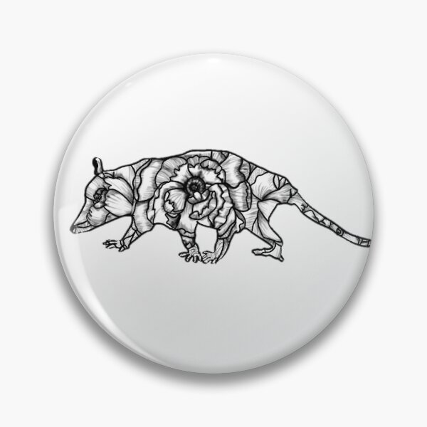 Item preview, Flower Power Possum designed and sold by RedRiverValley.