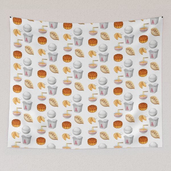Item preview, chinese food emoji starter pack designed and sold by Rain R.