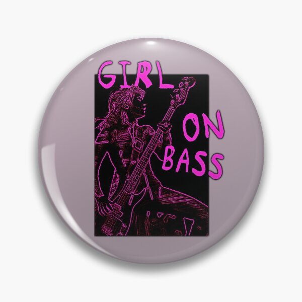 Item preview, Girl On Bass designed and sold by RabbitWithFangs.