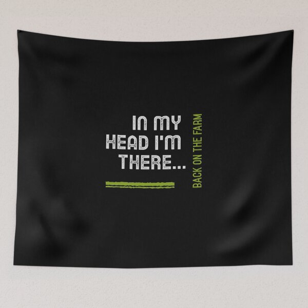 Item preview, In My Head...back on Farm. 2020 Lockdown designed and sold by shirtdan.