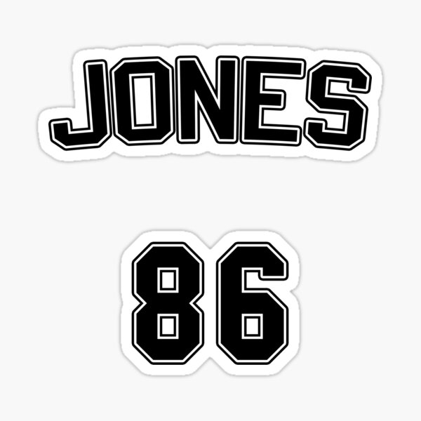 Jones 86 Sticker