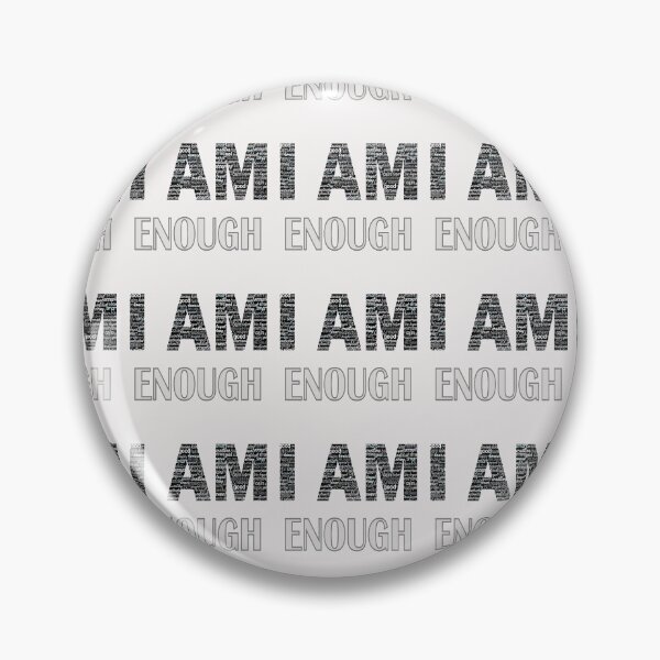 Item preview, I Am Enough (Peach) designed and sold by Lallinda.