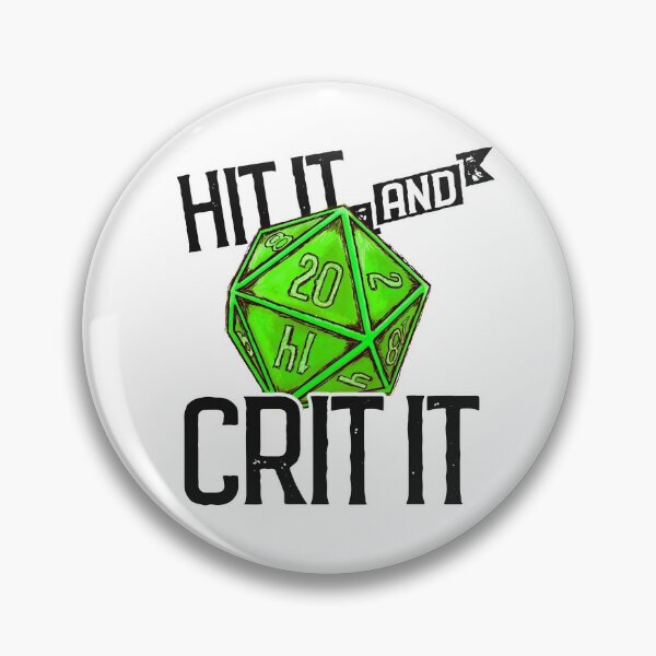 Item preview, Hit It & Crit It - Ooze D20 designed and sold by RoamingGeek.