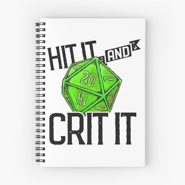 Item preview, Hit It & Crit It -  Ooze D20 designed and sold by RoamingGeek.