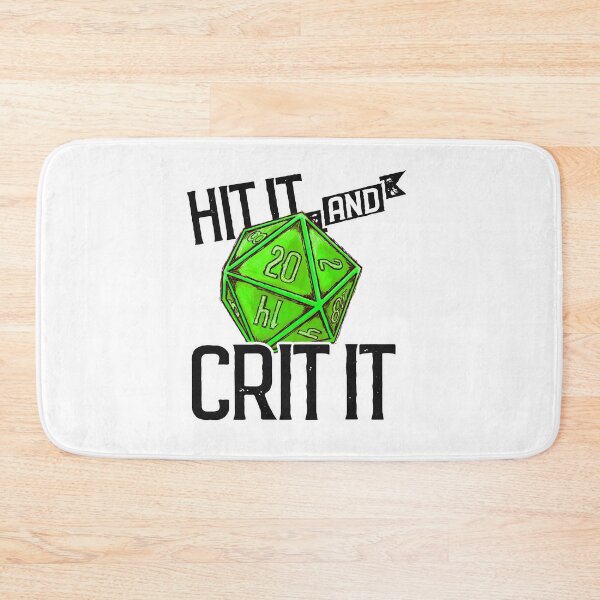 Item preview, Hit It & Crit It - Ooze D20 designed and sold by RoamingGeek.
