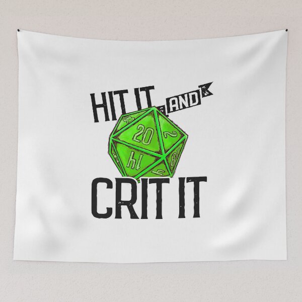 Item preview, Hit It & Crit It - Ooze D20 designed and sold by RoamingGeek.