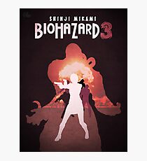 Biohazard 3 Photographic Print