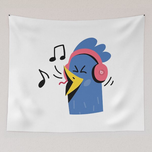 Item preview, Rooster Singing Music designed and sold by AdlDisEye.