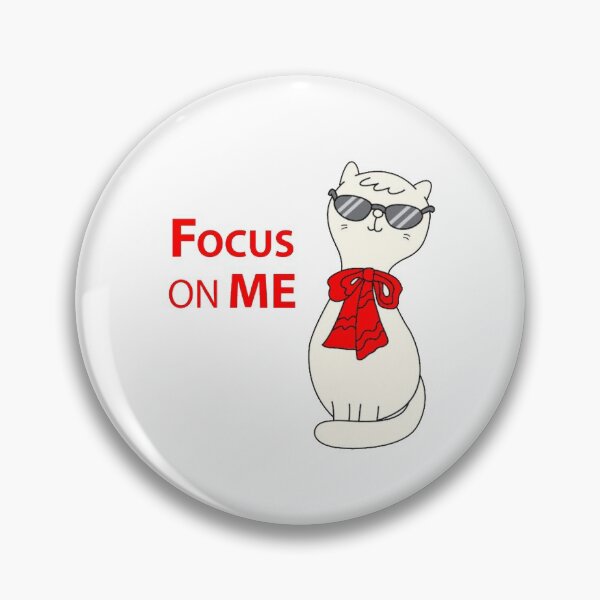 Item preview, Focus On Me Cat designed and sold by Bigfoot T-Shirt Co..