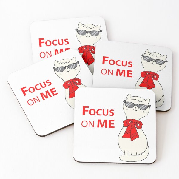 Item preview, Focus On Me Cat designed and sold by Bigfoot T-Shirt Co..