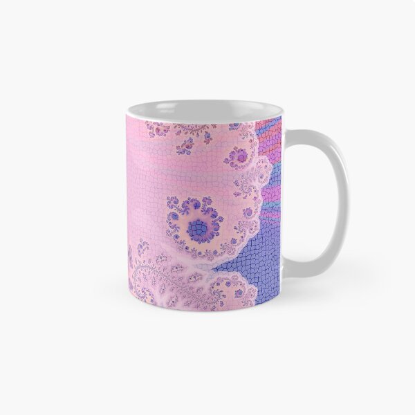 Item preview, Al Fresco - Delicate Feminine Pink Purple Fractal Spirals designed and sold by Pam Blackstone.