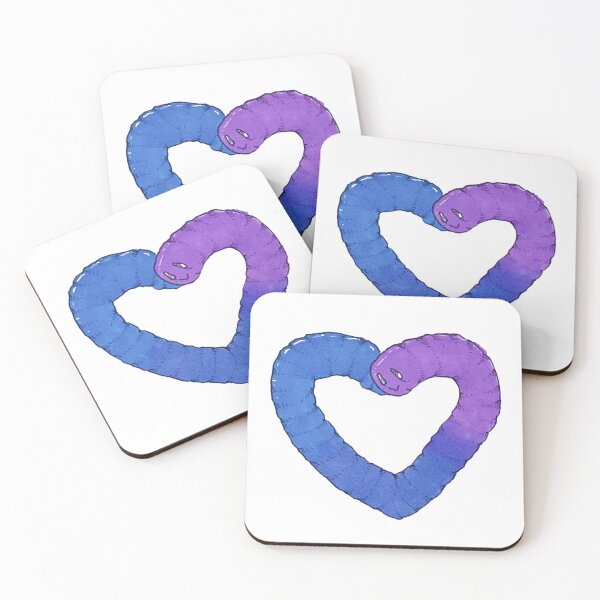 Item preview, Wormy Love designed and sold by 2Chauve  Souris.