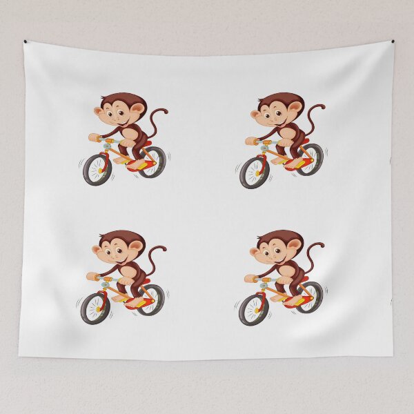 Item preview, Bicycle Dance Monkey designed and sold by Alchemytshirts.
