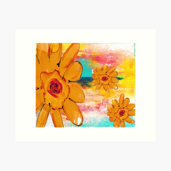ALTERNATE UNIVERSE FLORAL Art Print