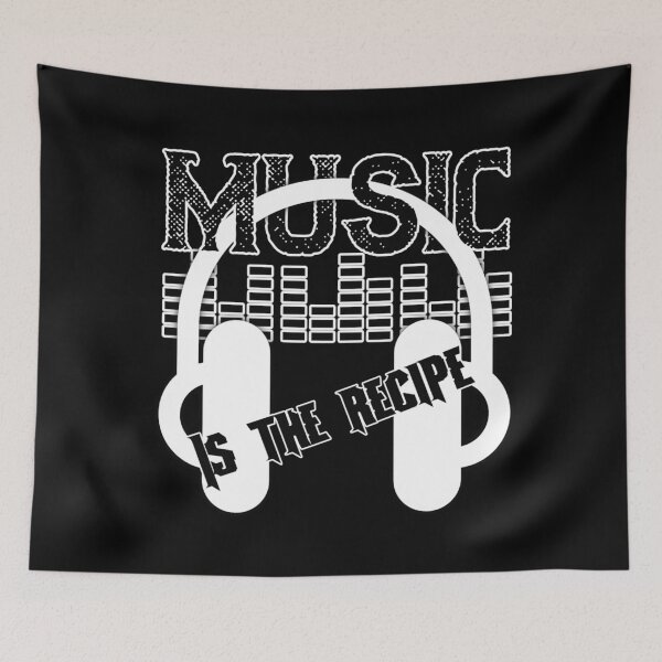 Item preview, Music Is The Recipe  designed and sold by onjcdesign.