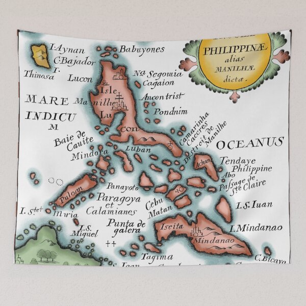 Item preview, Philippine map designed and sold by papemelroti.
