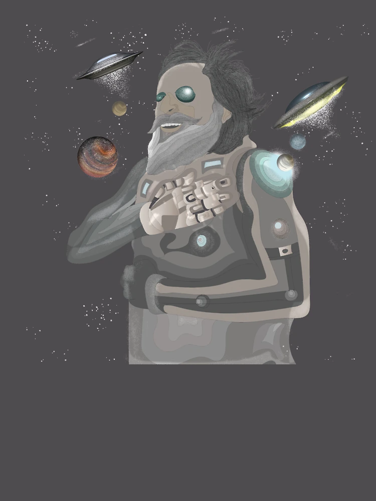 Thumbnail 6 of 6, Premium Oversized Hoodie, Humanoid designed and sold by Rococodesigns.