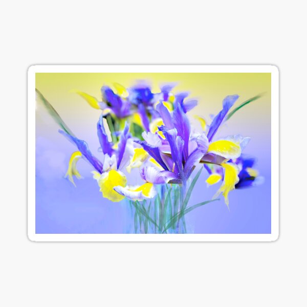 Item preview, Watercolour Irises  designed and sold by Alisonchambers2.
