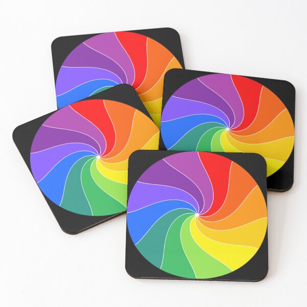 Item preview, Twelve Color Wheel, a Happy Twirled Rainbow designed and sold by SirLeeTees.