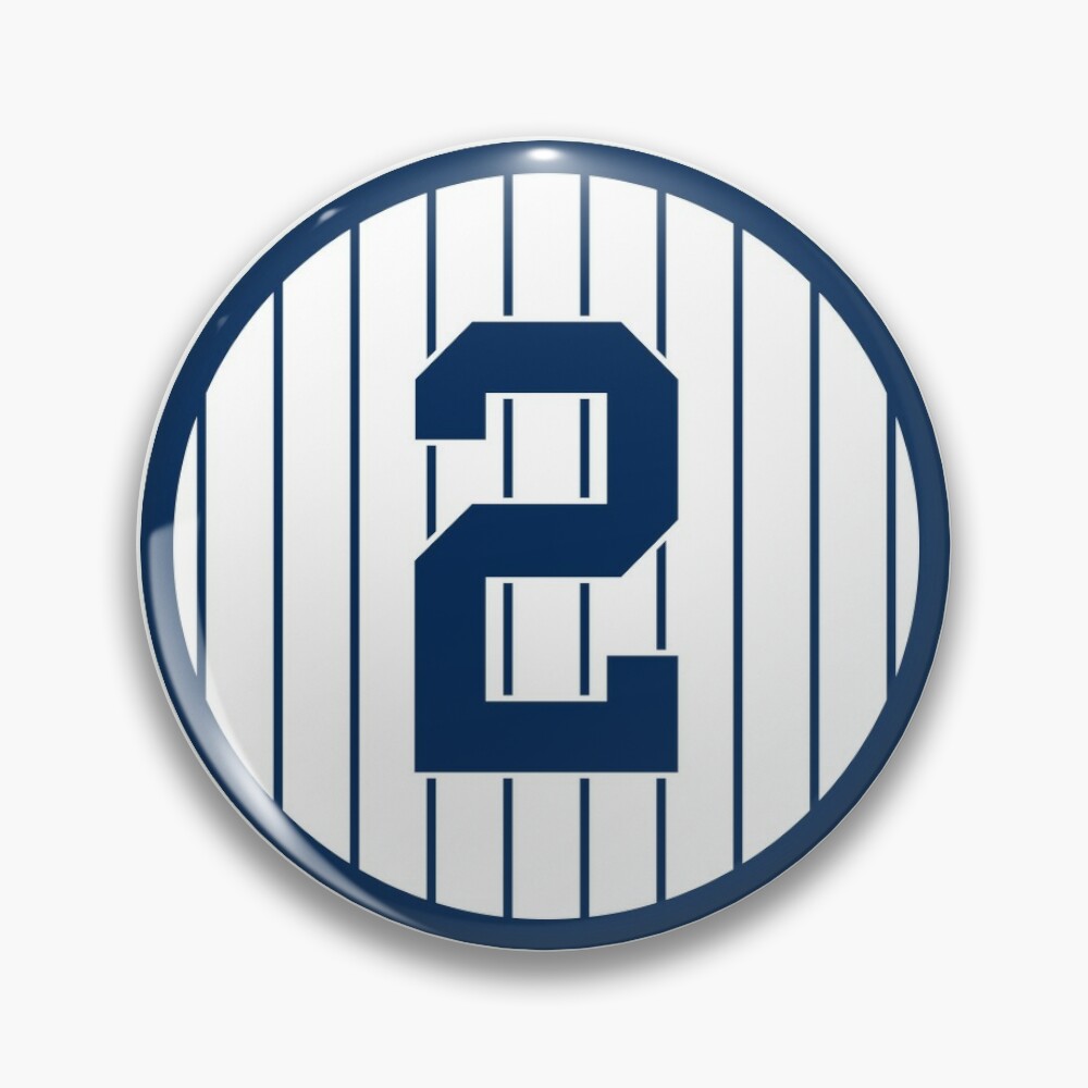 Derek Jeter #2 Jersey Number Sticker for Sale by StickBall