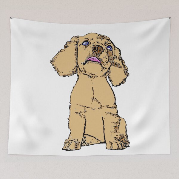 Item preview, Puppy Her Licking Lips designed and sold by Emmbrawl.