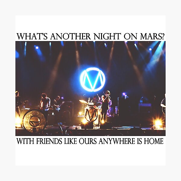 Another Night On Mars Photographic Print